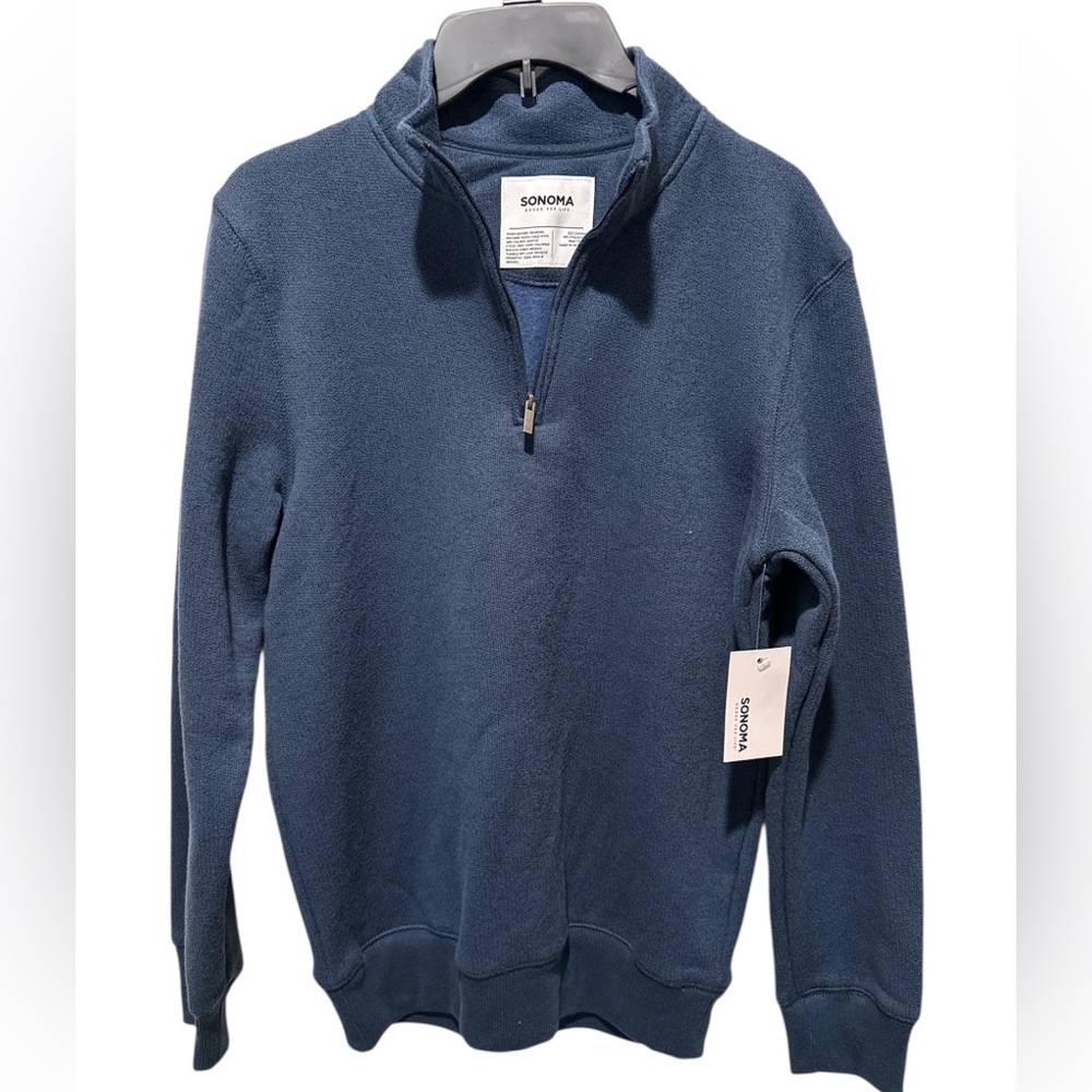 Fleece Quarter Zip Sweater